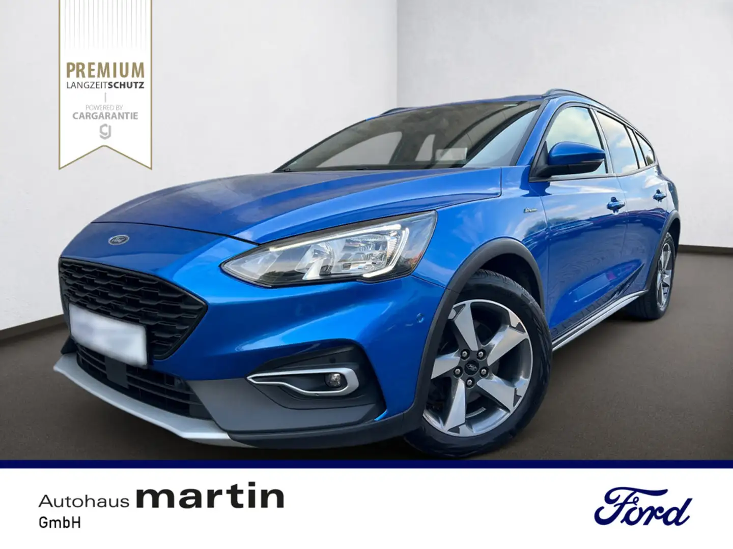 Ford Focus 2.0 EcoBlue Active X Start/Stopp Bleu - 1