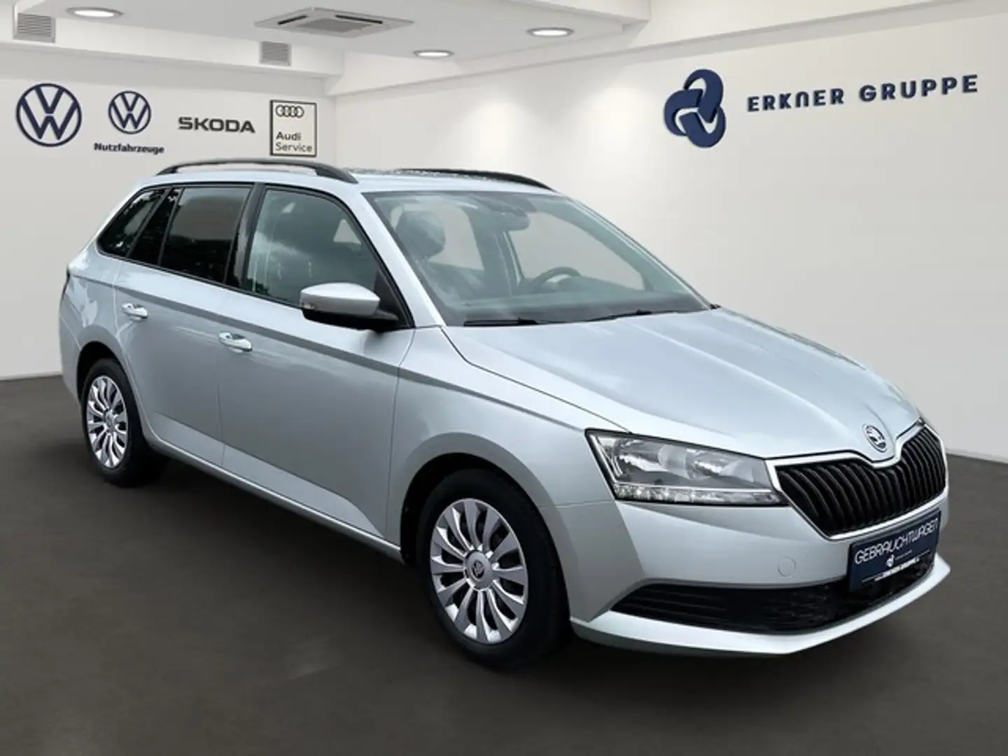 Skoda Fabia Combi 1.0TSI Ambition NAVI+TEMPOMAT+++ Gümüş rengi - 2
