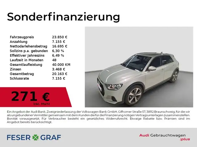 Audi A1 allstreet 30 TFSI Navi,Sitzhzg,PDChinten,Sportsitz