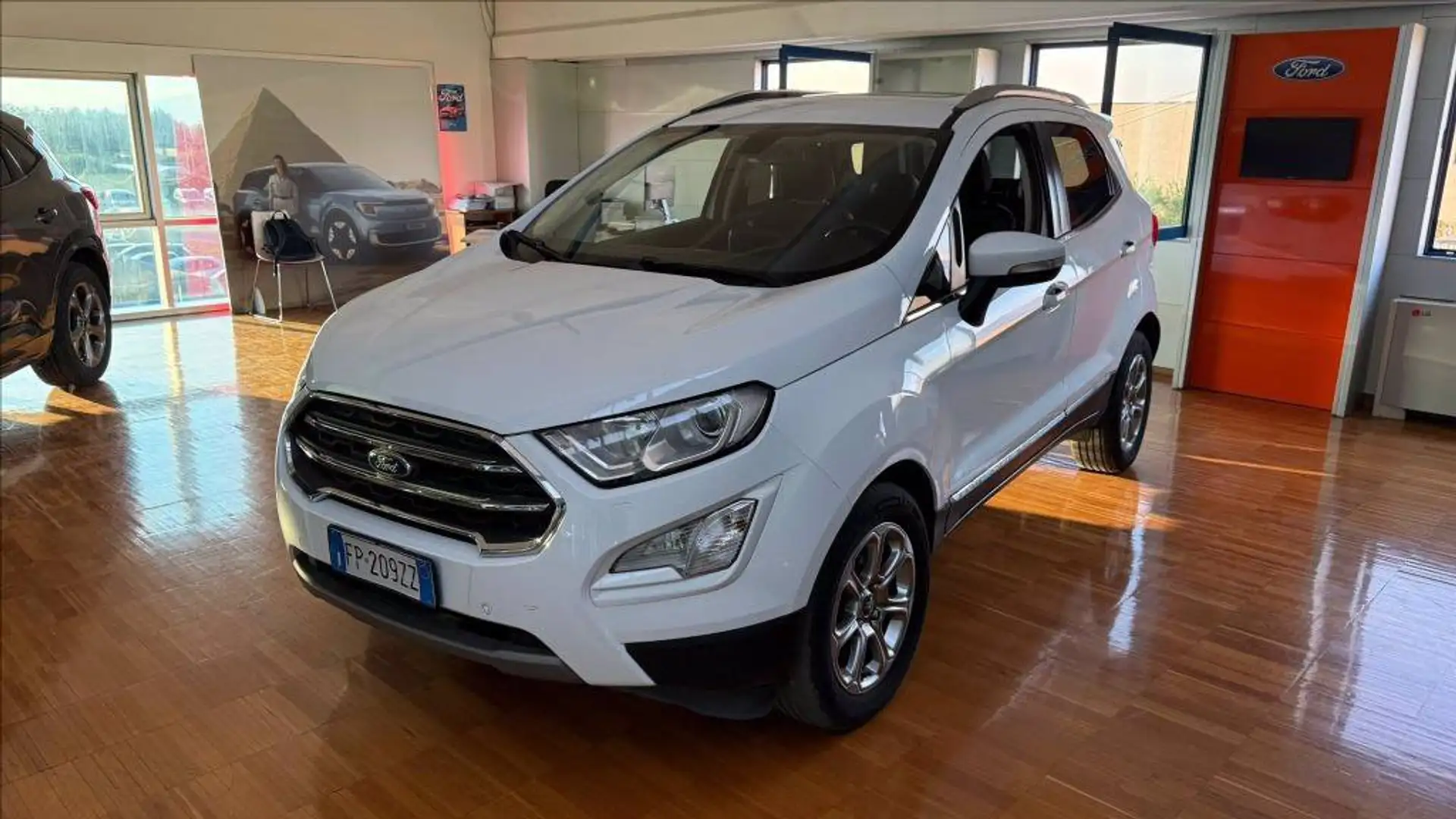 Ford EcoSport 1.0 ecoboost Titanium s&s 125cv auto my18 Bianco - 1