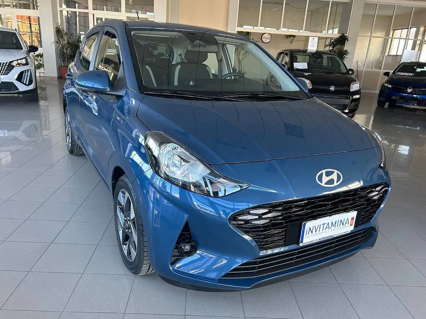 Hyundai i10 1.0 mpi Connectline 63cv Bleu - 1