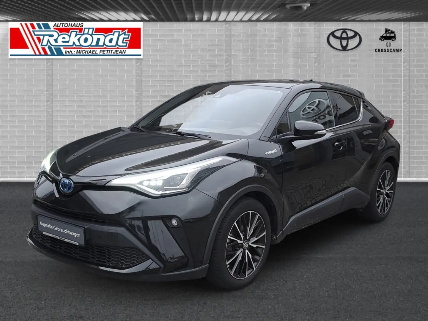 Toyota C-HR 2.0 Hybrid Lounge,Leder, 8fach Bereift,AHK abneh. Noir - 1