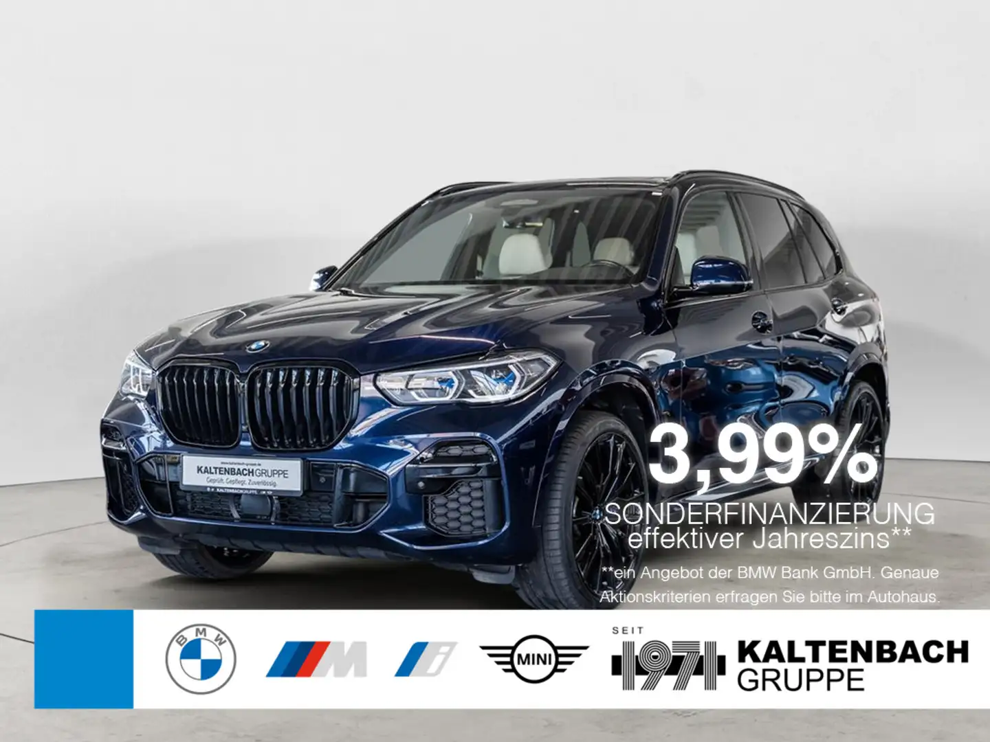 BMW X5 M 50i PANO AHK HUD 360° LASER LED ACC W-LAN Azul - 1