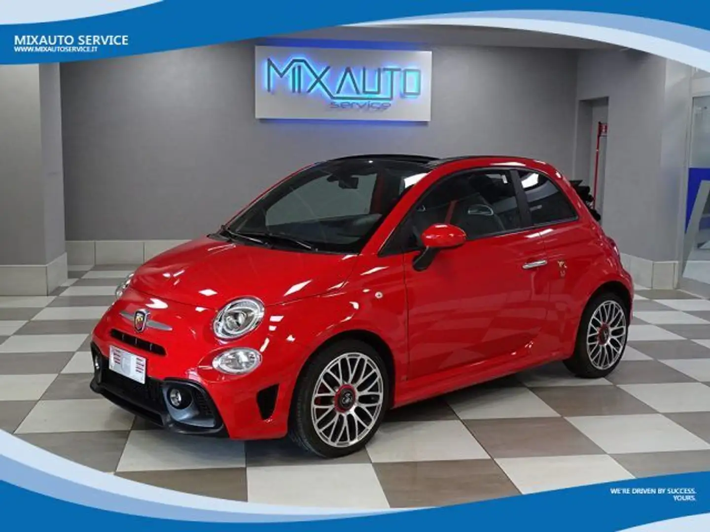 Abarth 595C 1.4 T-Jet 145cv EU6 Rosso - 1