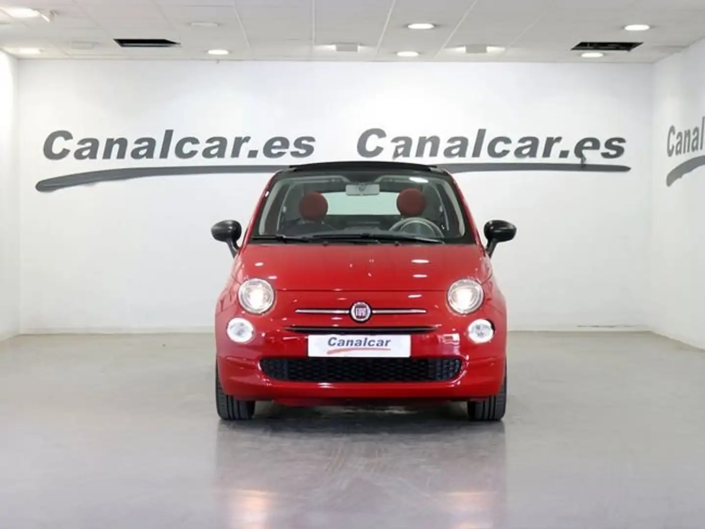 Fiat 500 1.2 Lounge Rojo - 2
