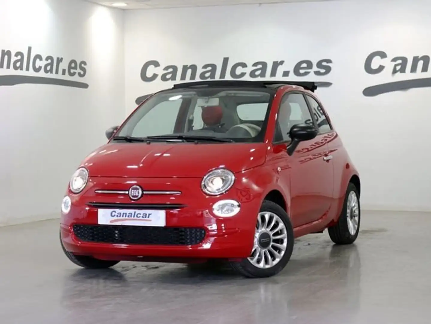 Fiat 500 1.2 Lounge Rojo - 1
