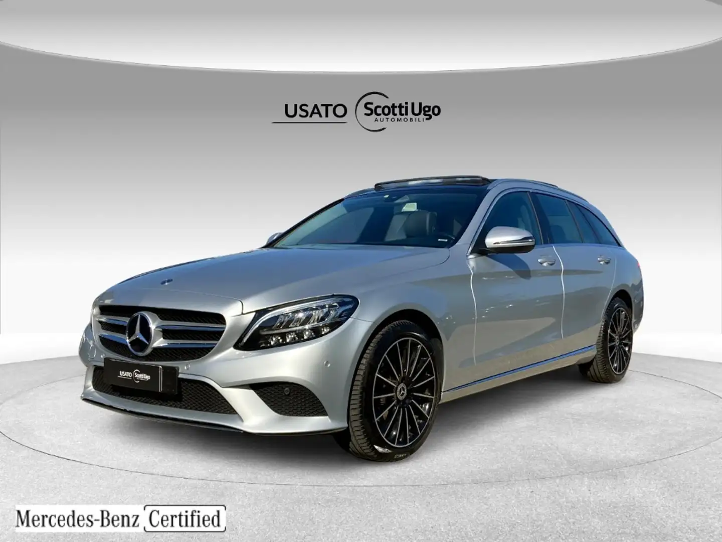 Mercedes-Benz C 220 220 d Sport Plus auto Argento - 1