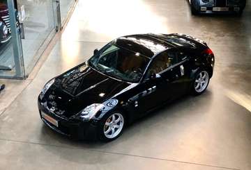 350 Z Orig. 53tkm Schwarz, Leder beige, Premium