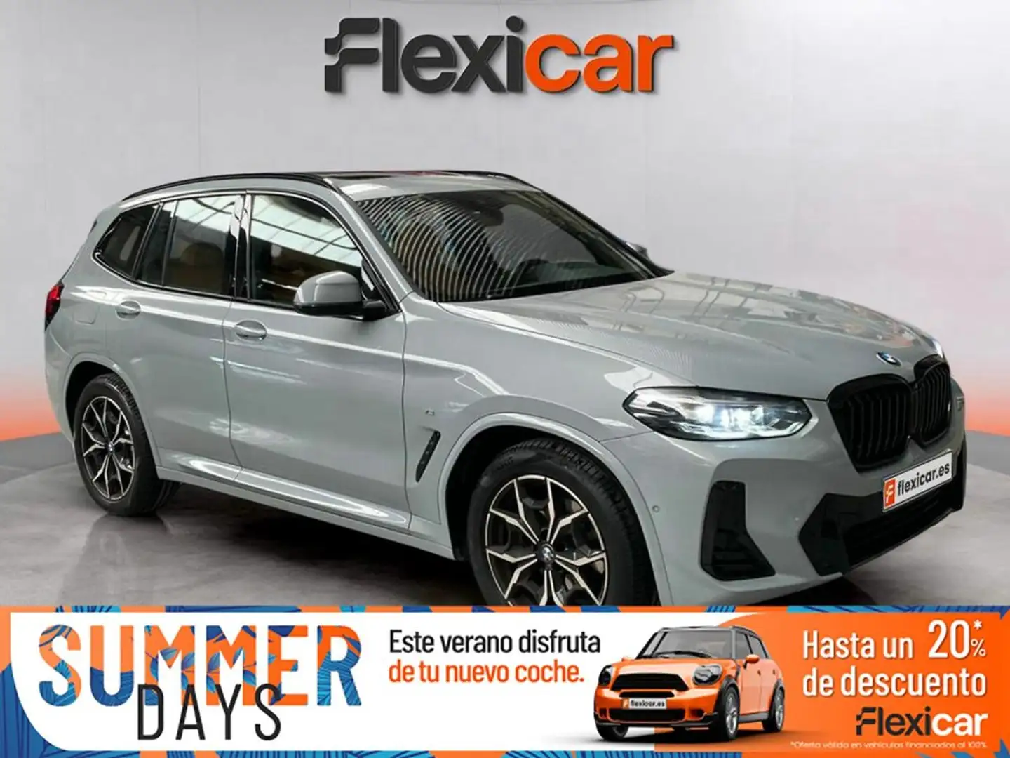 BMW X3 20d xDrive Gris - 1