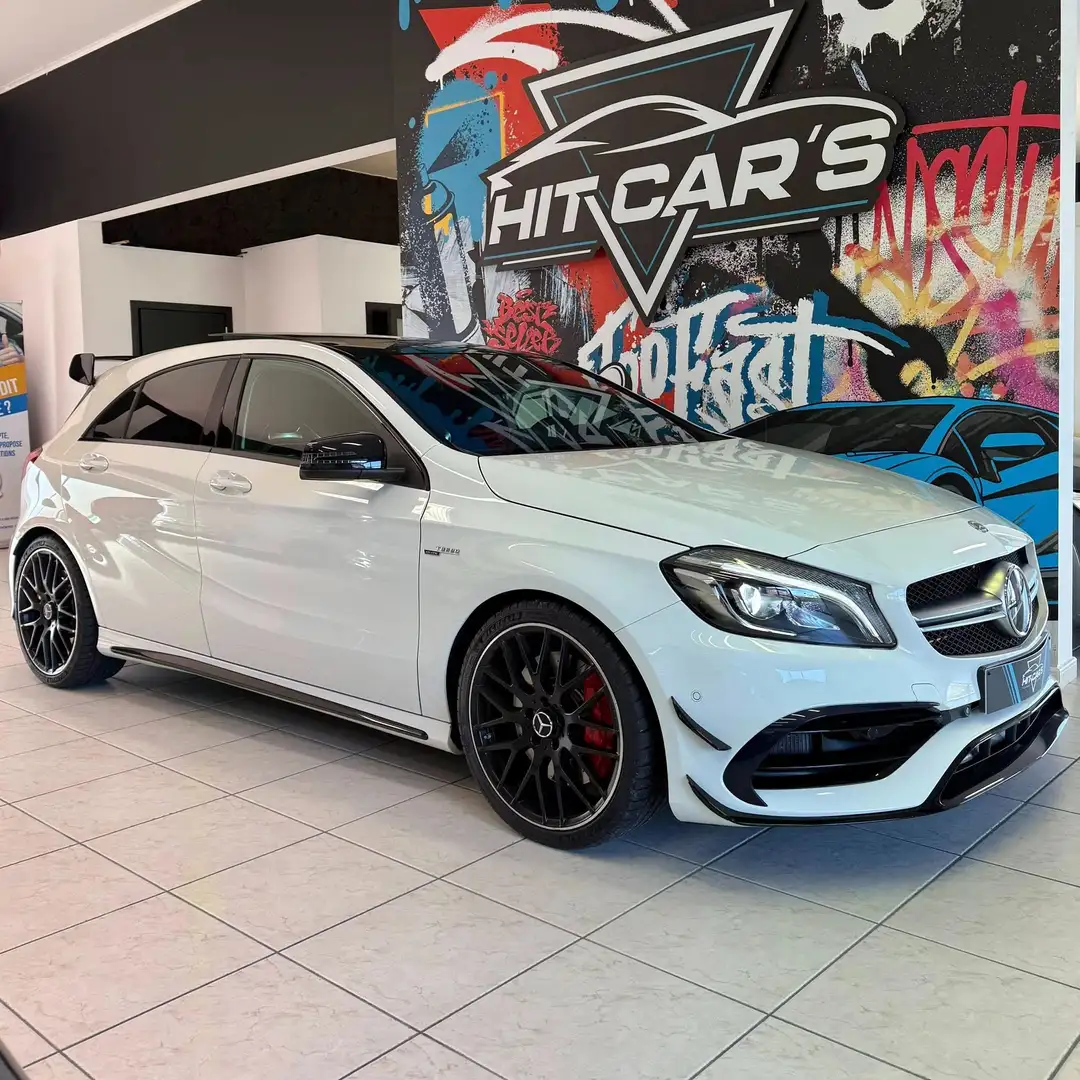 Mercedes-Benz A 45 AMG | TOIT PANO | PACK AÉRO | PACK NIGHT | FACELIFT Blanc - 2