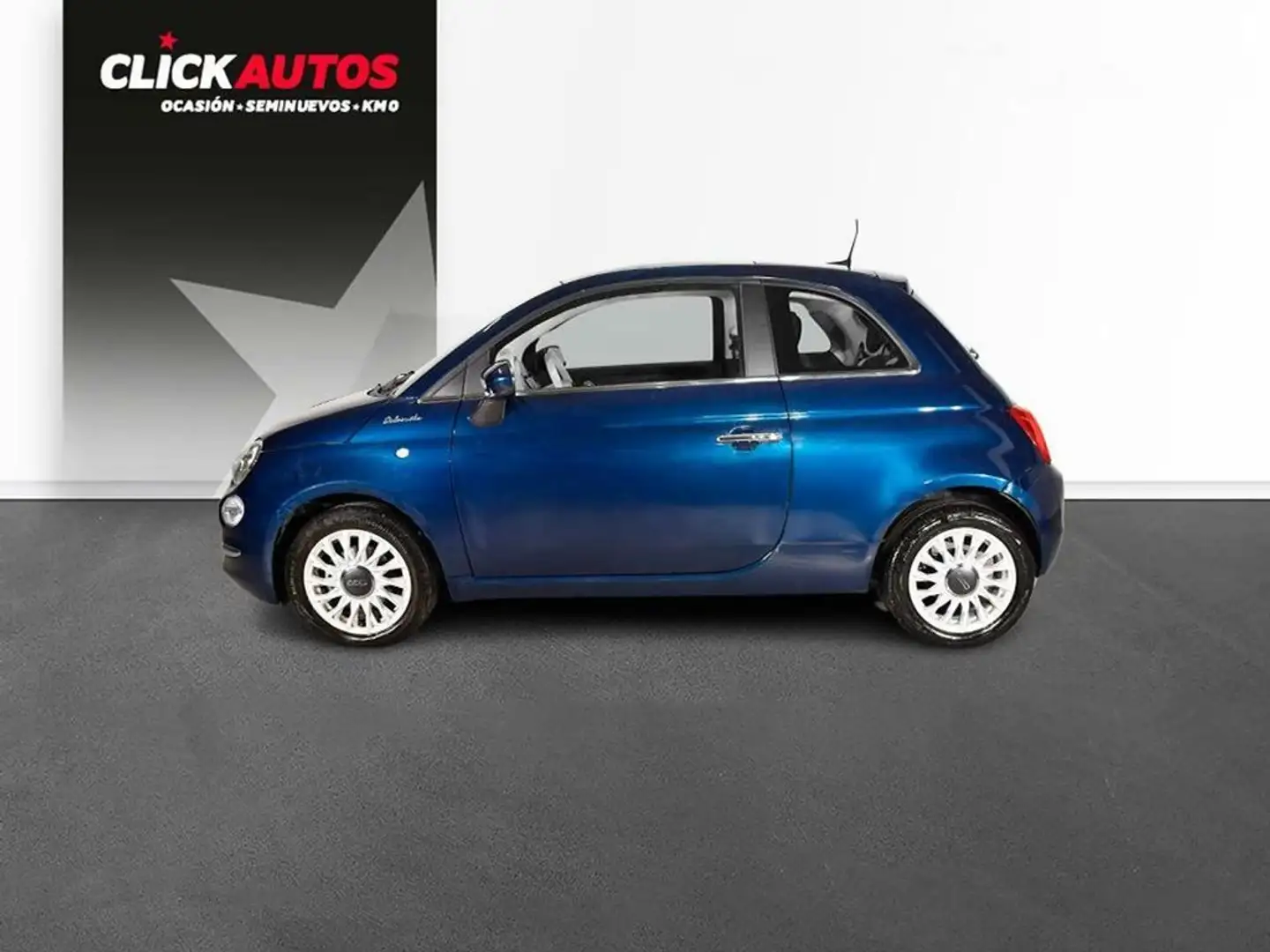 Fiat 500 1.0 Hybrid 70CV Dolcevita Azul - 2