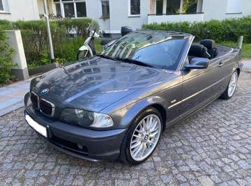 BMW E46 320ci Cabrio Facelift-Inkl. HARDTOP + Halter-Windschott-18" Styling 72-2.000€ investiert / Bagatellschaden HECK