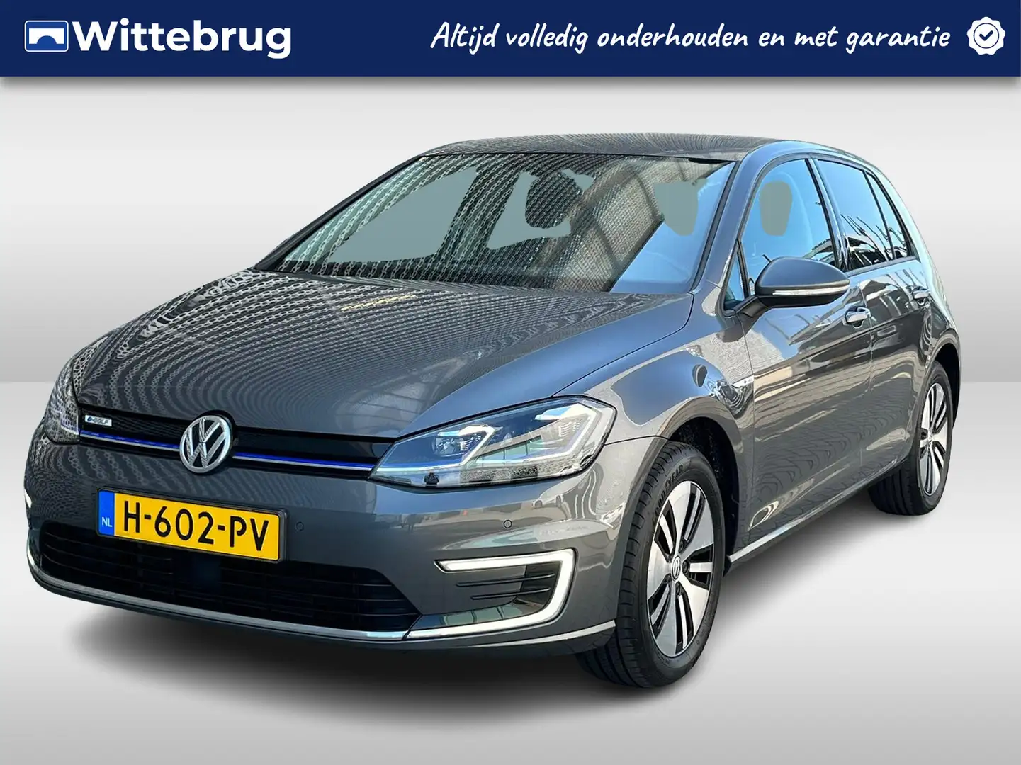 Volkswagen e-Golf E-DITION € 2000 subsidie mogelijk/ Metallic/ Navi/ Grey - 1