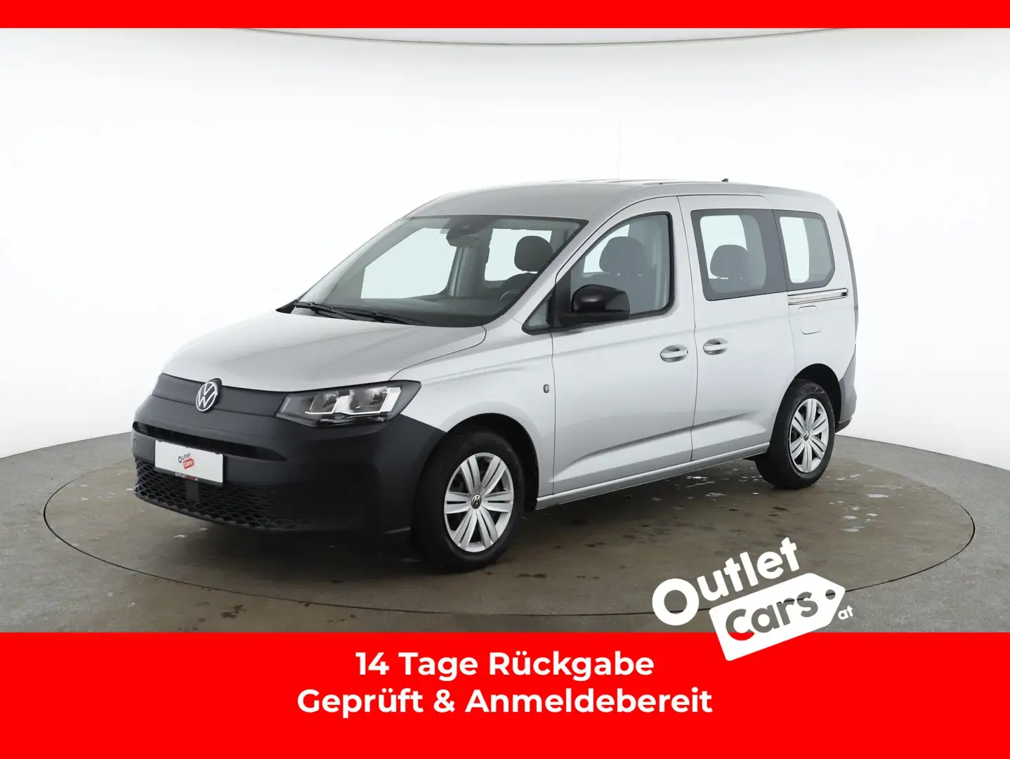 Volkswagen Caddy 2.0 TDI ASSIST+NAVI+RADAR+PDC+SHZ+SoundSys Silber - 1