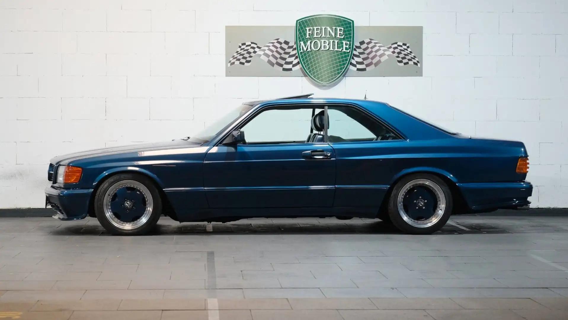 Mercedes-Benz 500 SEC AMG Breitbau Blau - 2