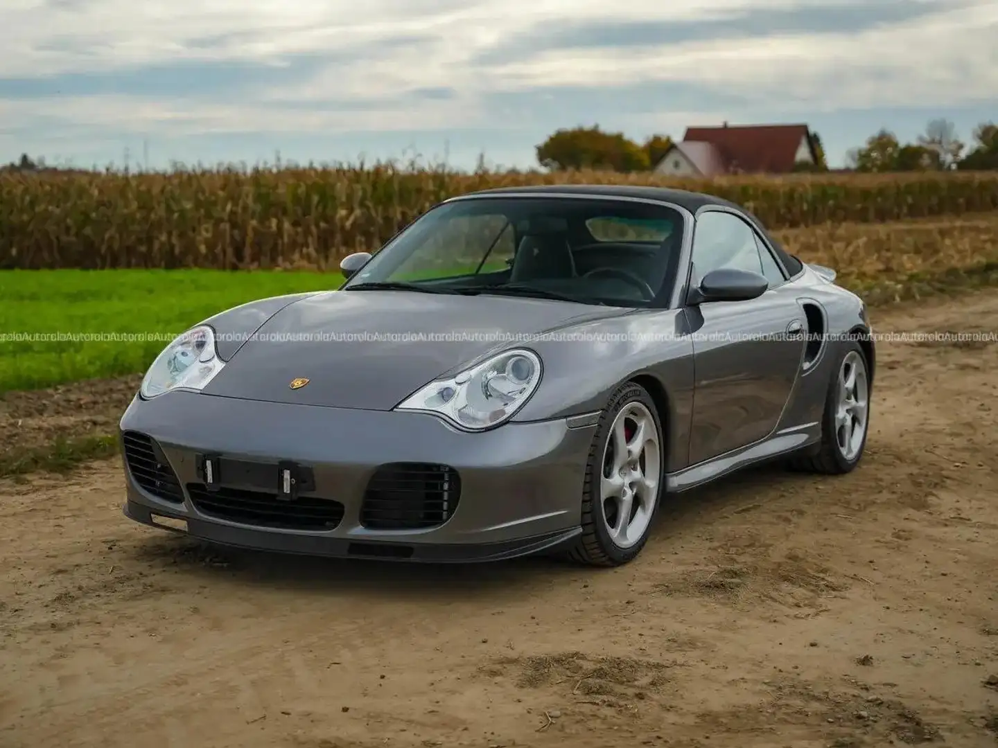Porsche 996 911 Turbo Cabrio Grey - 2