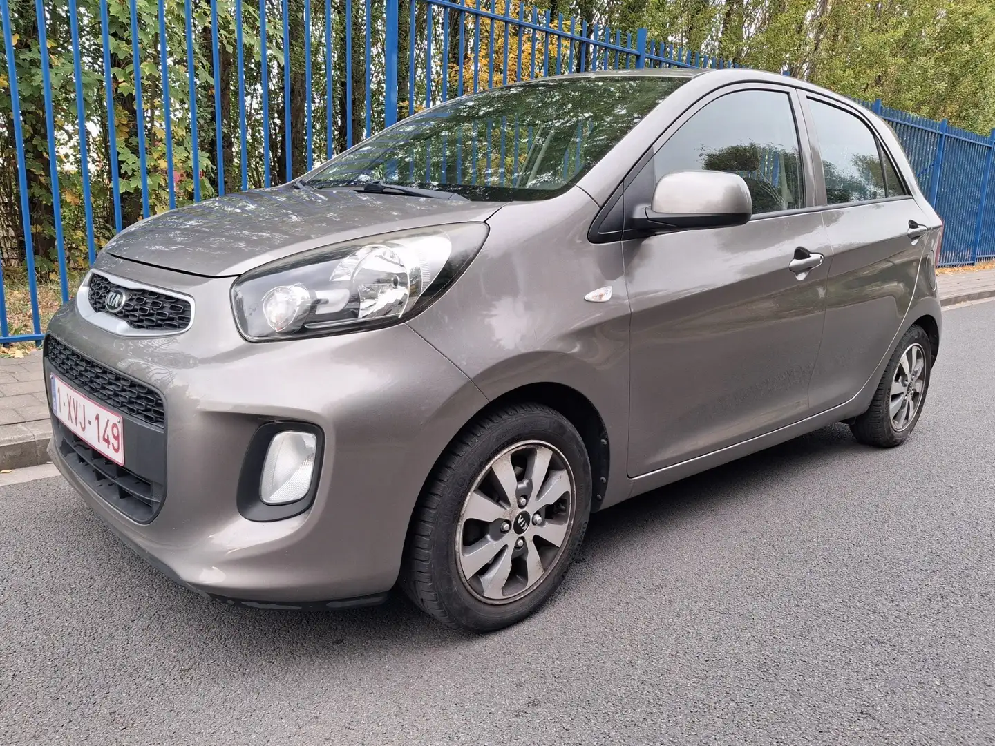 Kia Picanto Picanto 1.1i 12v LX CLIM // JANTES // 45000KM!!! Grijs - 1