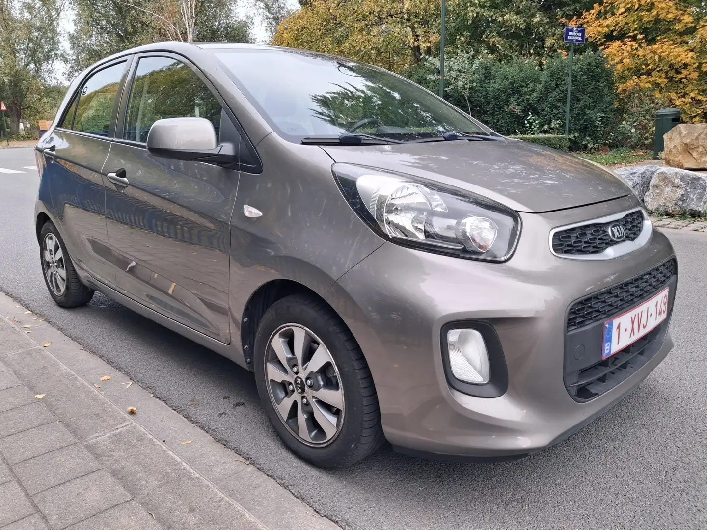 Kia Picanto Picanto 1.1i 12v LX CLIM // JANTES // 45000KM!!! Grijs - 2