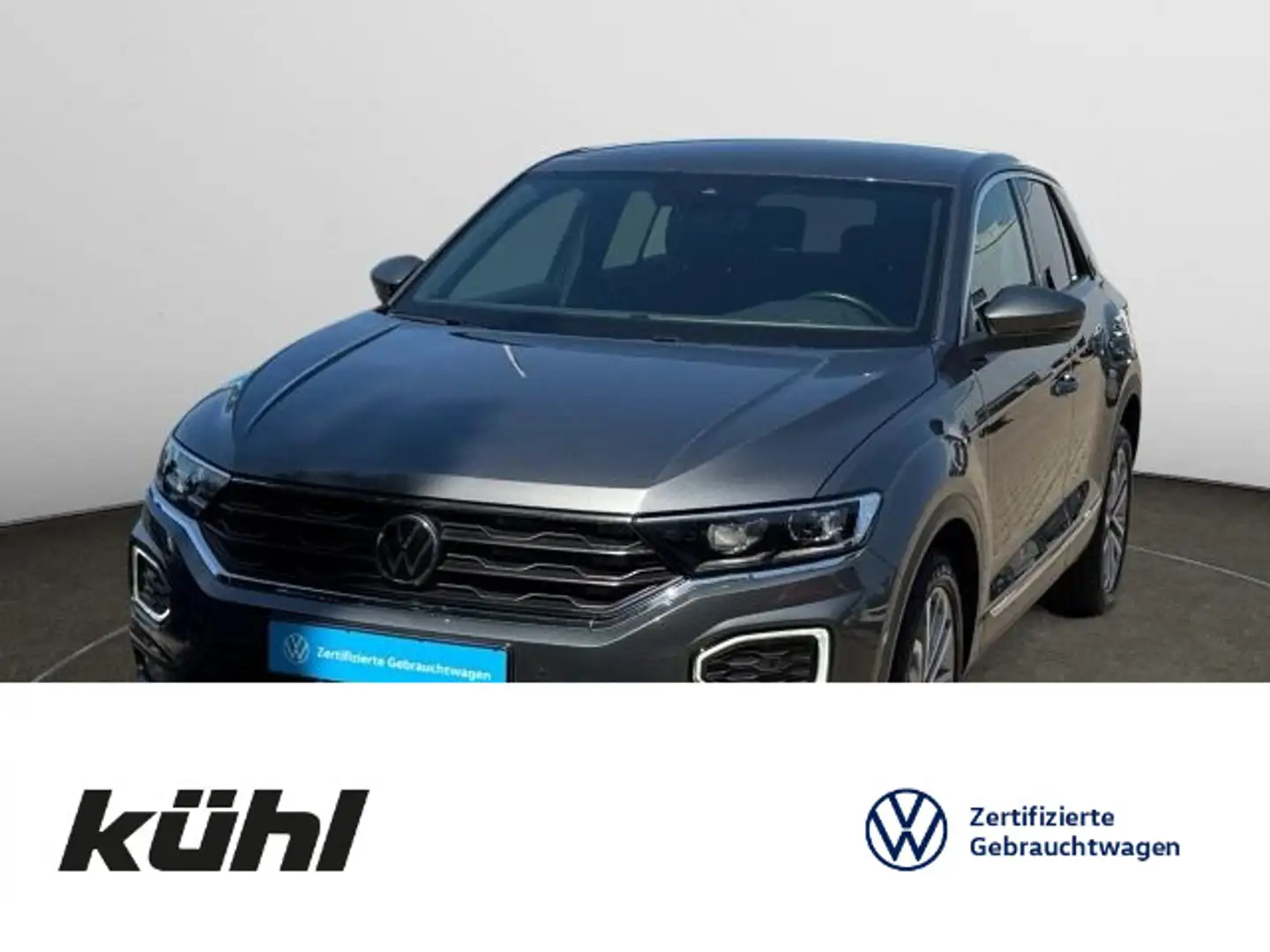 Volkswagen T-Roc 2.0 TDI DSG Sport Navi,AHK,LM18,LED Gris - 1