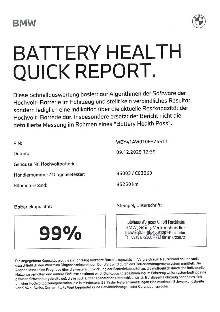 BMW i4 eDrive35 Gran Coupé M Sportpaket HiFi DAB Weiß - 2