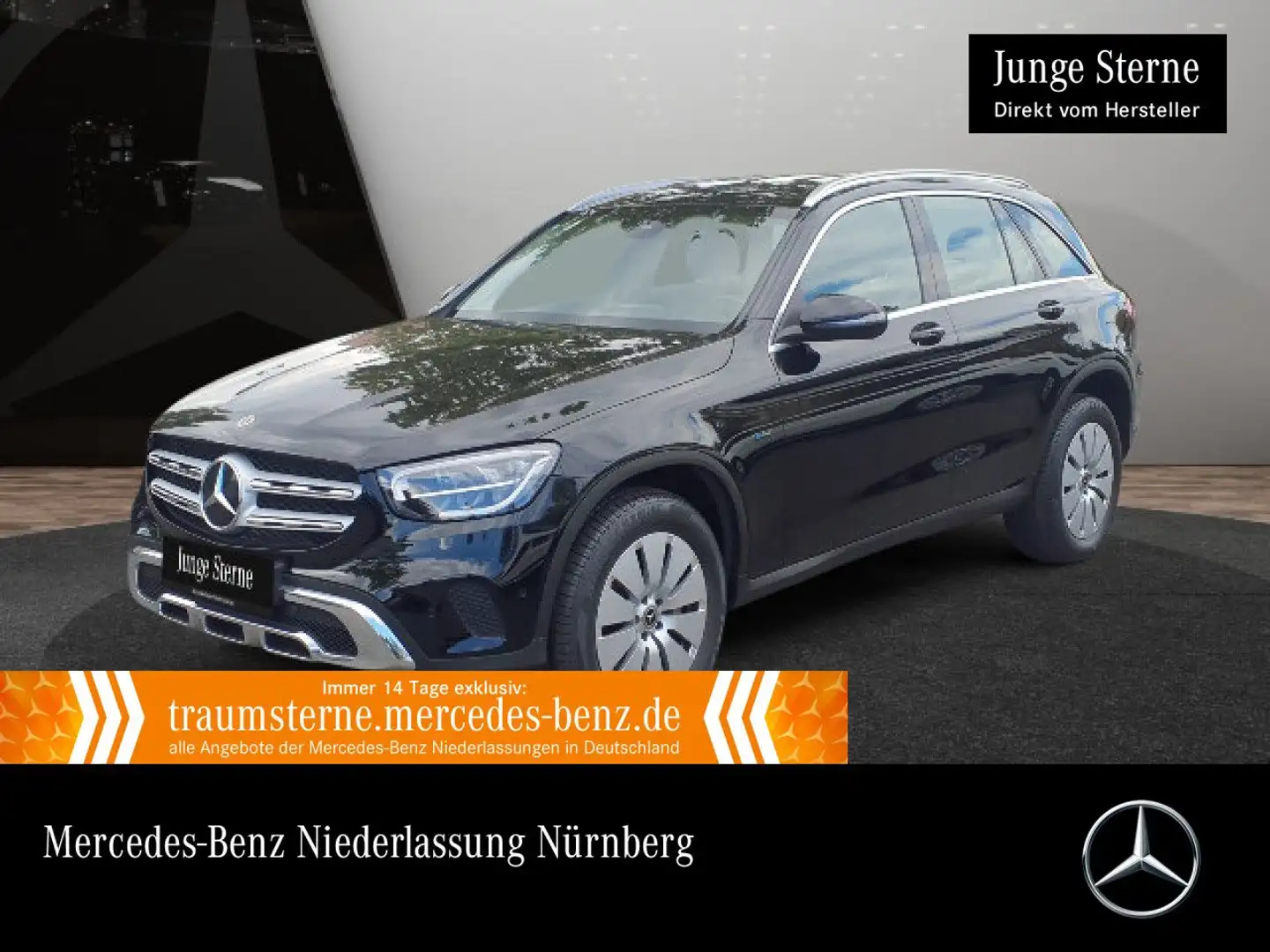 Mercedes-Benz GLC 300 de 4M LED+KAMERA+KEYLESS+9G Noir - 1