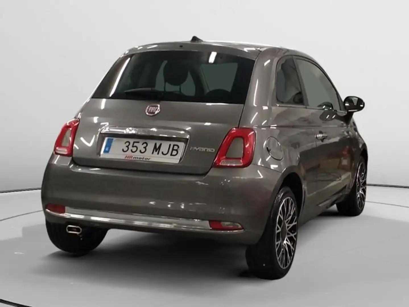 Fiat 500 1.0 Hybrid Monotrim 52kW Gris - 2