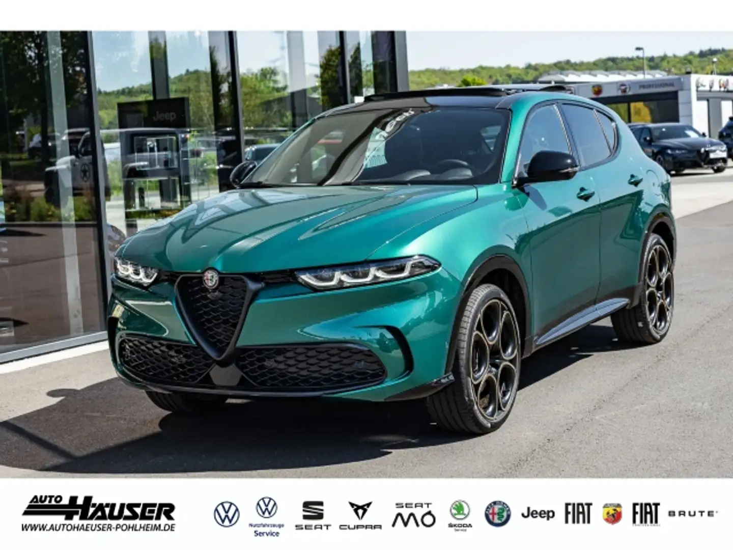 Alfa Romeo Tonale Ibrida Plug-In MY25 INTENSA 1.3 PHEV Q4 PANO EL. H Grün - 1