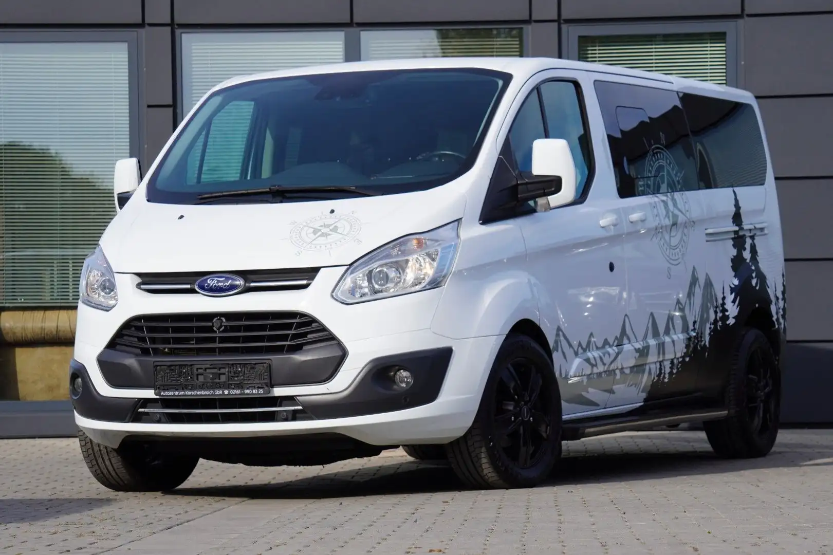Ford Tourneo Custom MIT 2 JAHREN GARANTIE Blanc - 1