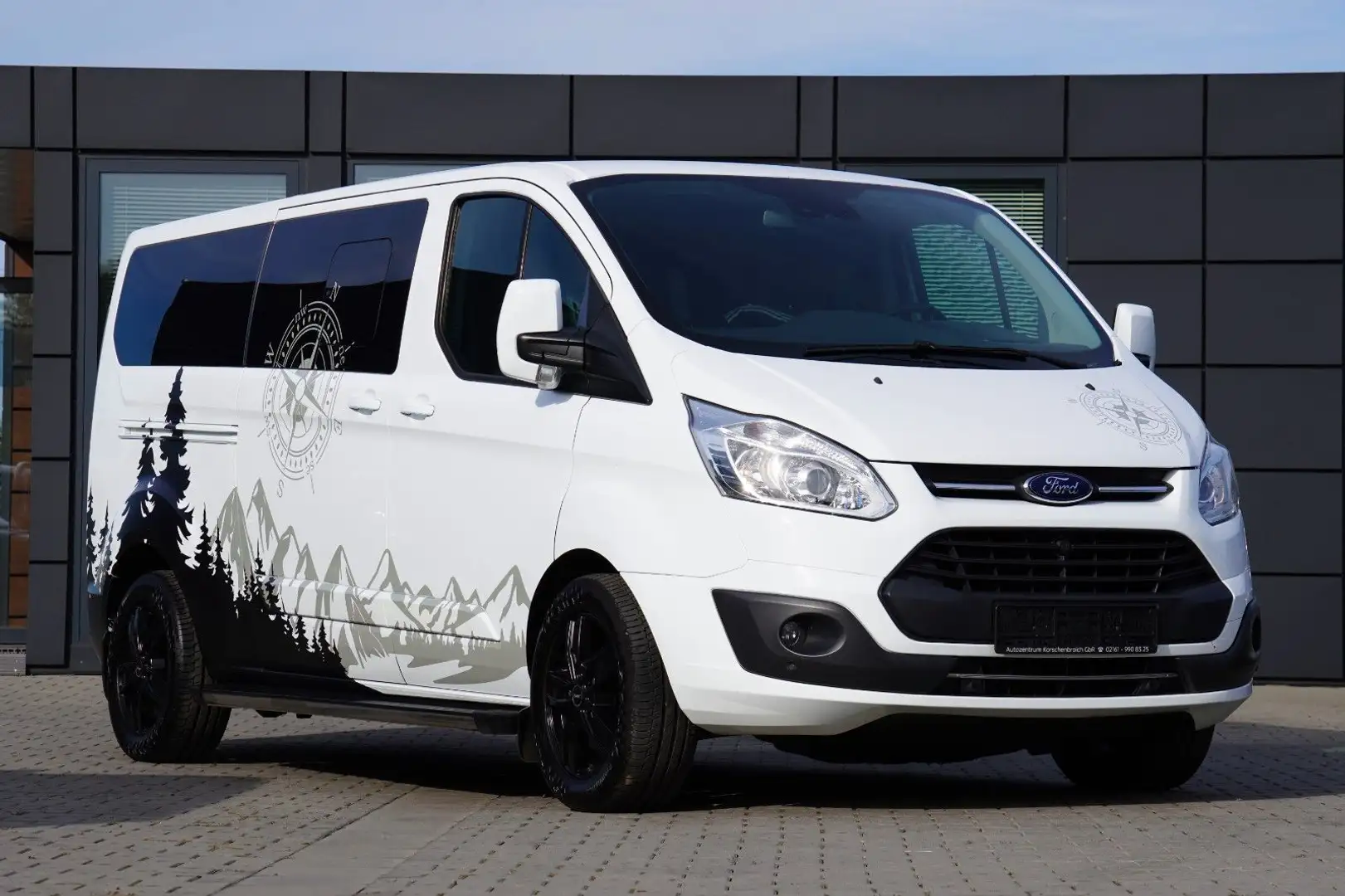 Ford Tourneo Custom MIT 2 JAHREN GARANTIE Blanc - 2