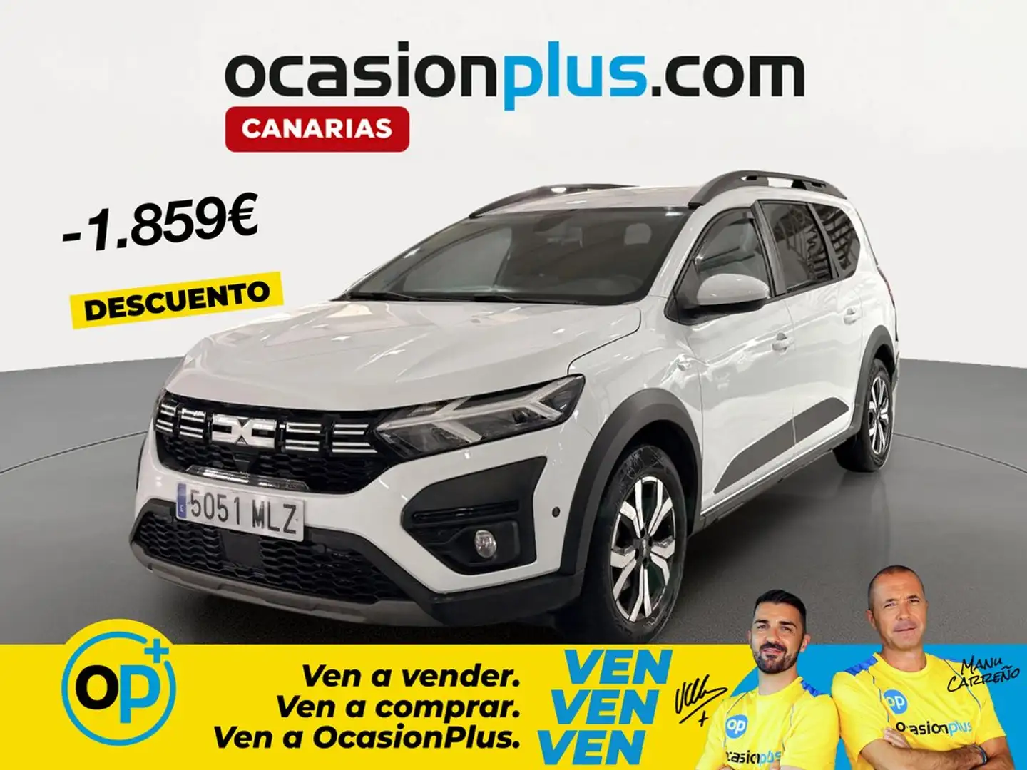 Dacia Jogger Hybrid Expression 103kW 5pl. Blanco - 1