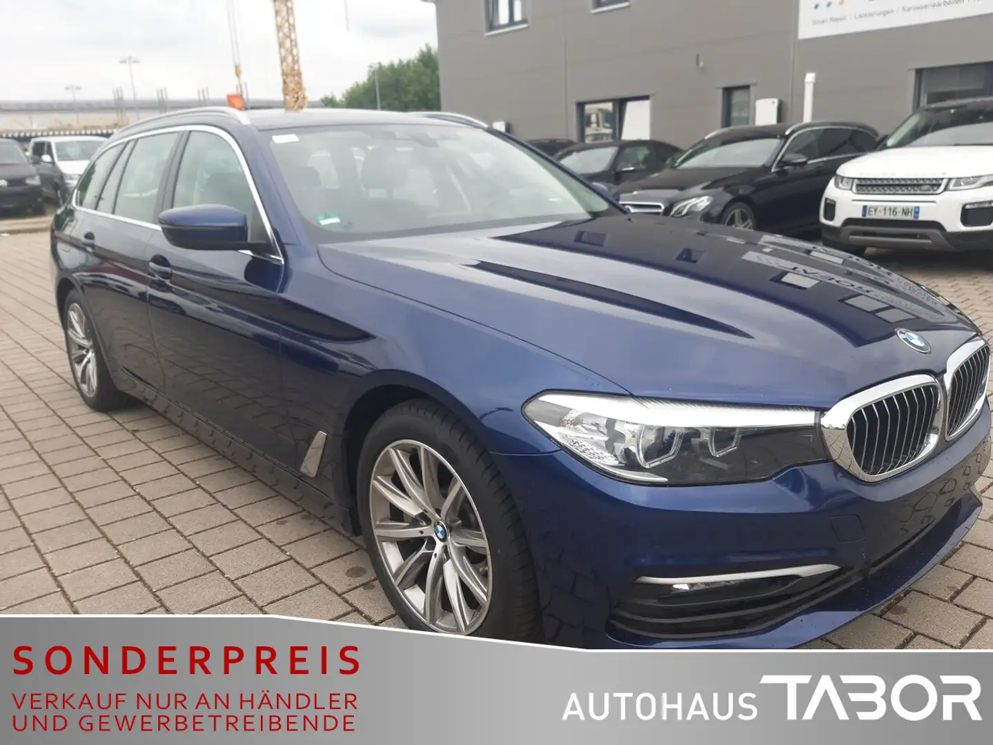 BMW 525 525d Aut. Touring Navi Kamera LED PDC SHZ GRA Blau - 2