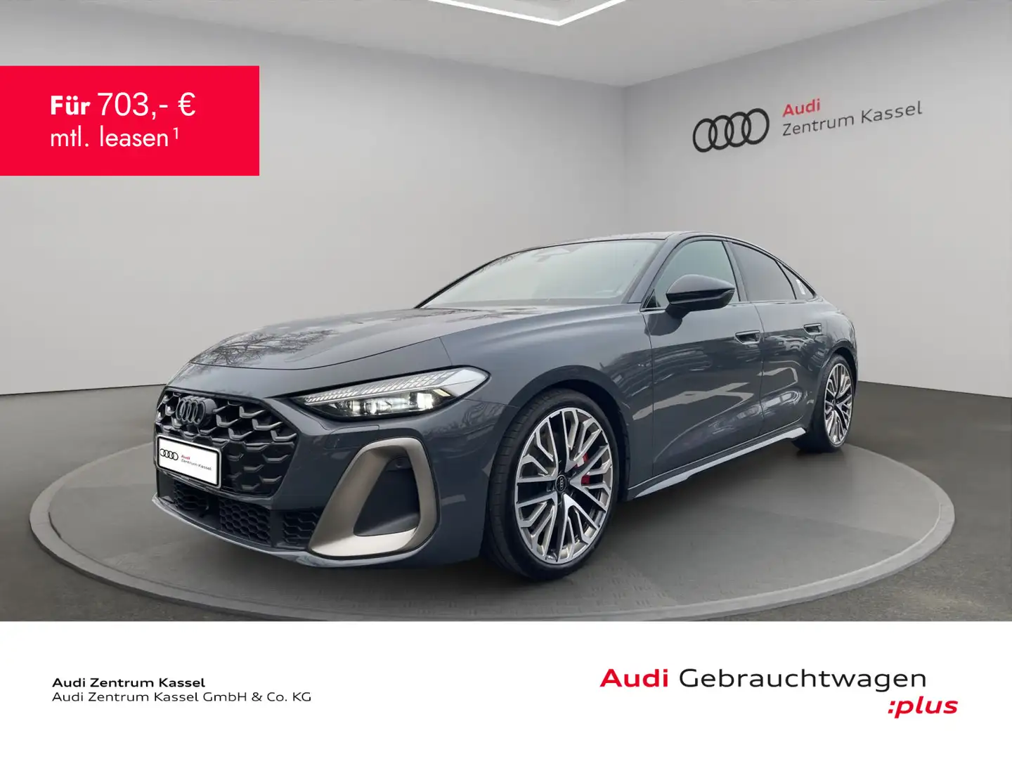 Audi S5 Lim. 3.0 TFSI qu. Matrix B&O Pano HuD 360° Gris - 1