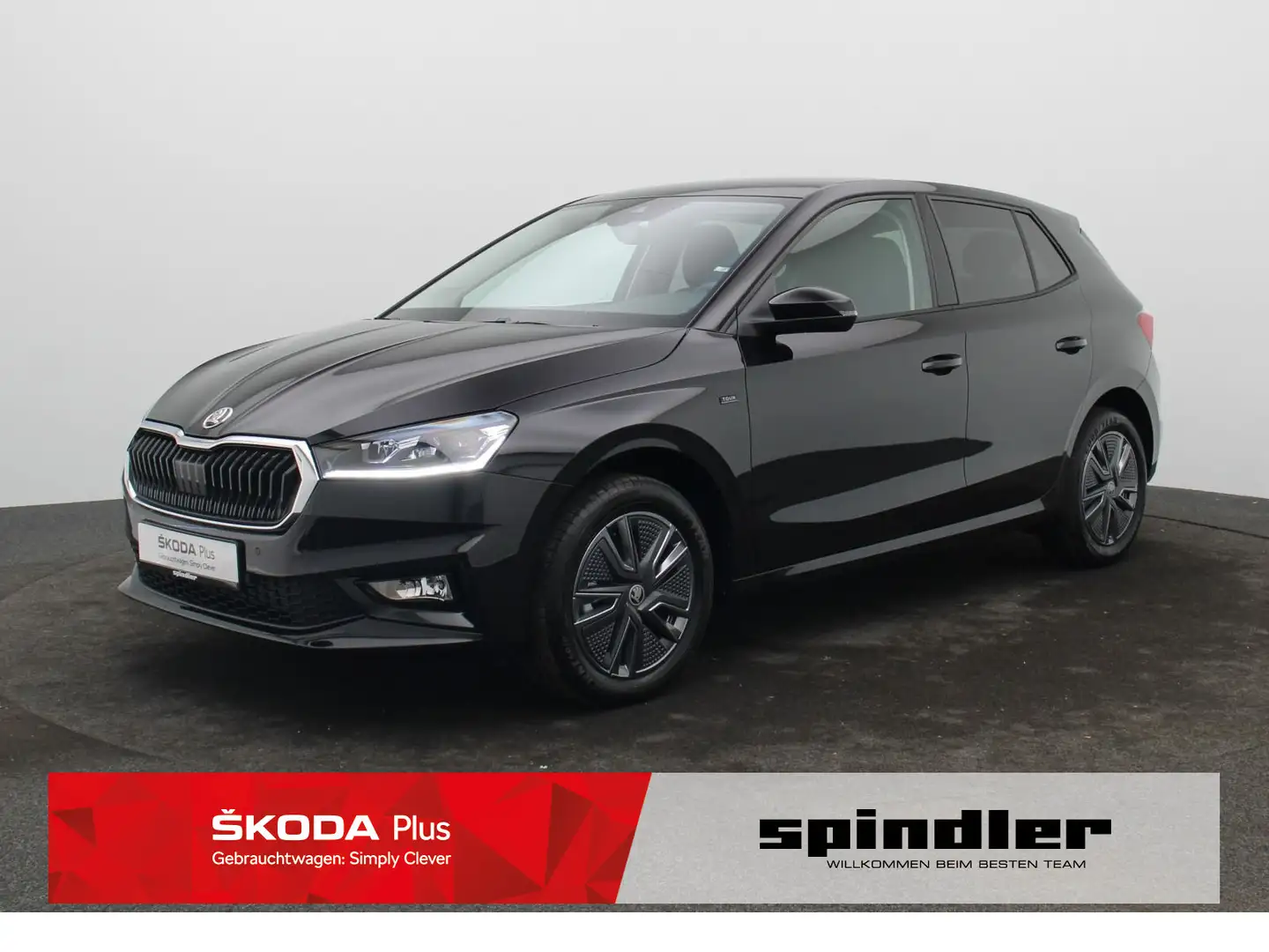 Skoda Fabia Selection 1.0 TSI / LED, RFK, SHZ, DAB+ Schwarz - 1