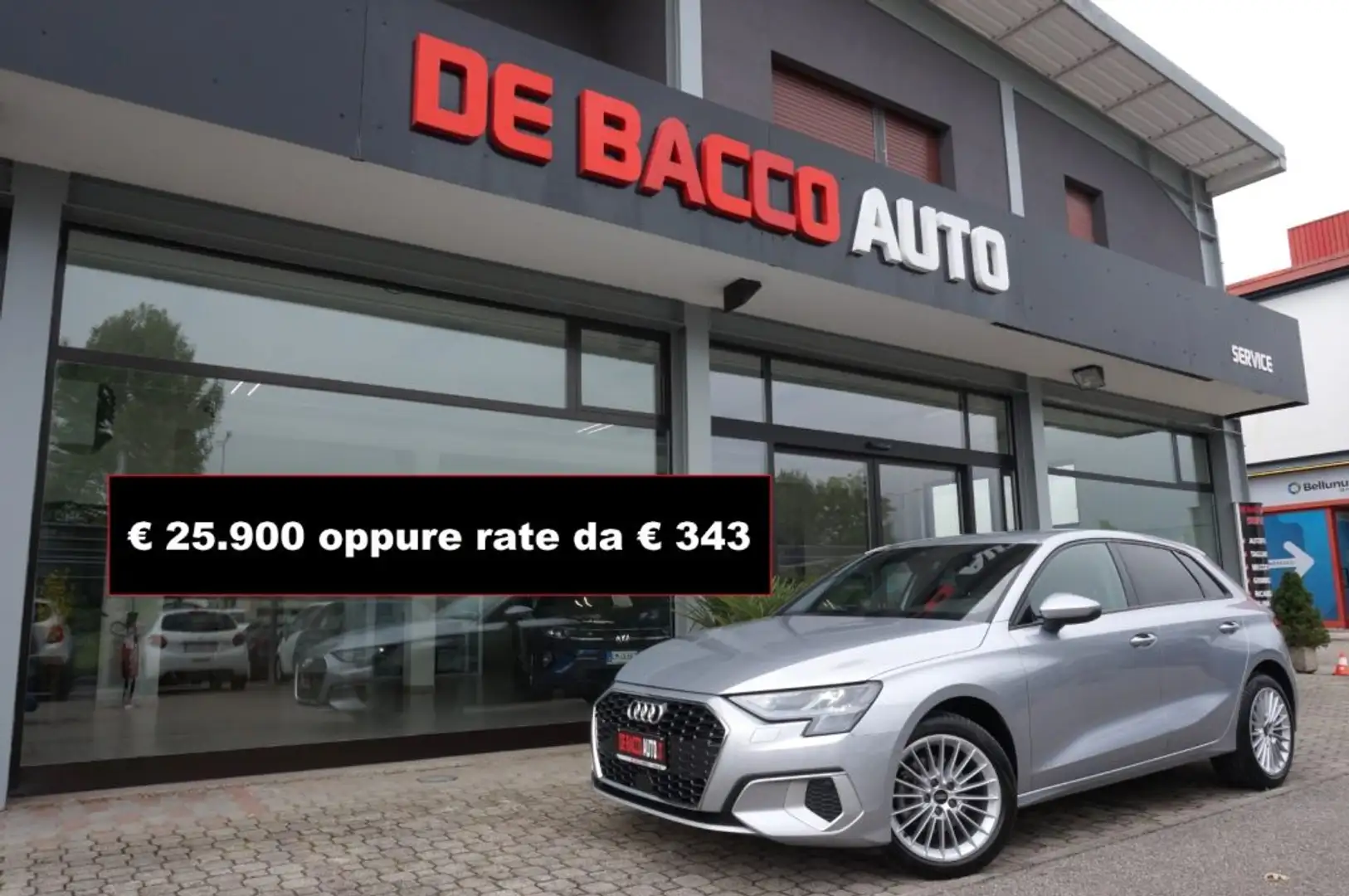 Audi A3 SPB 30 TDI S tronic Business Argent - 1