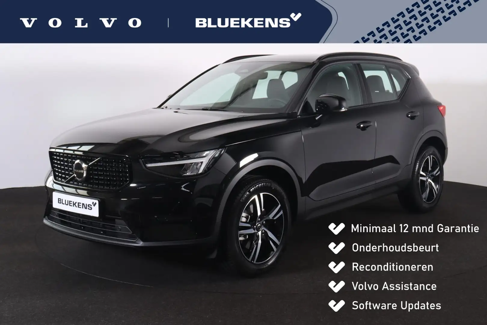 Volvo XC40 B4 Plus Dark - IntelliSafe Assist & Surround - Har Zwart - 1