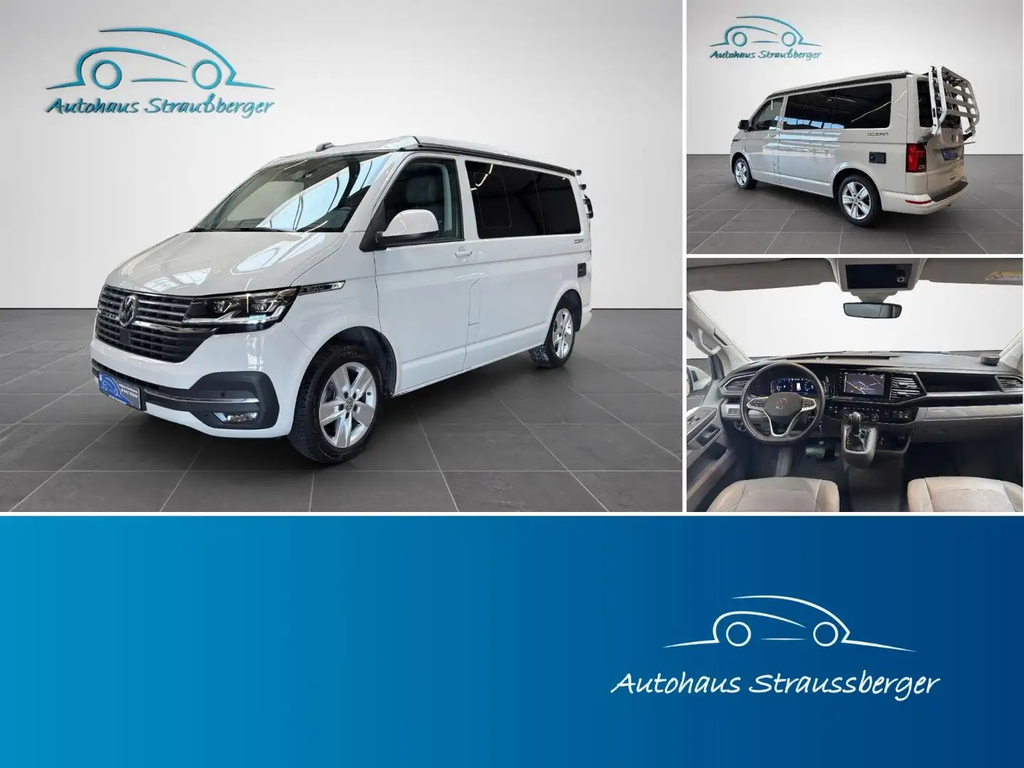 Volkswagen T6 California T6.1 California Ocean 4M AHK ACC LED DCC RFK Gris - 1