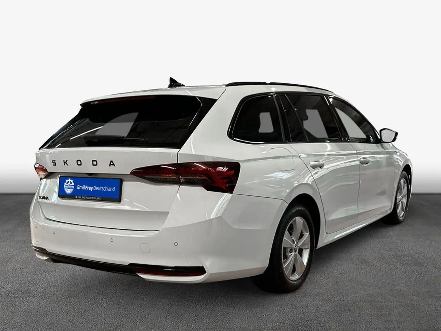 Skoda Octavia Combi 1.5 TSI mHEV DSG Sportline Weiß - 2