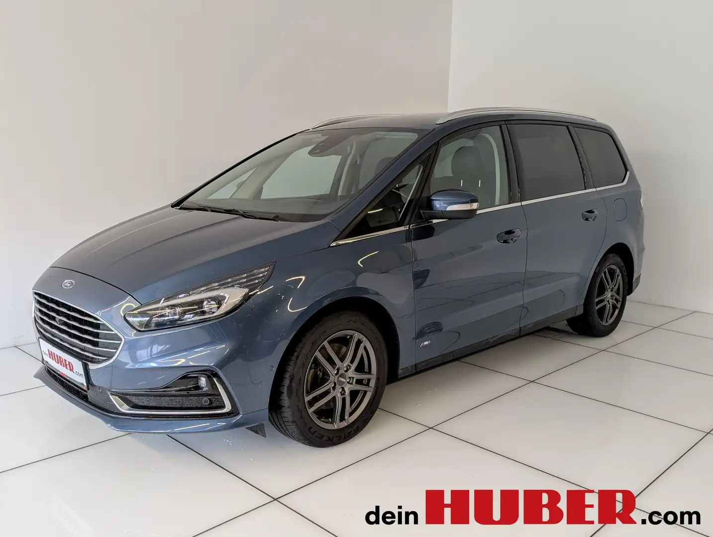 Ford Galaxy 2.0 EcoBlue EU6d Titanium AWD Bleu - 1