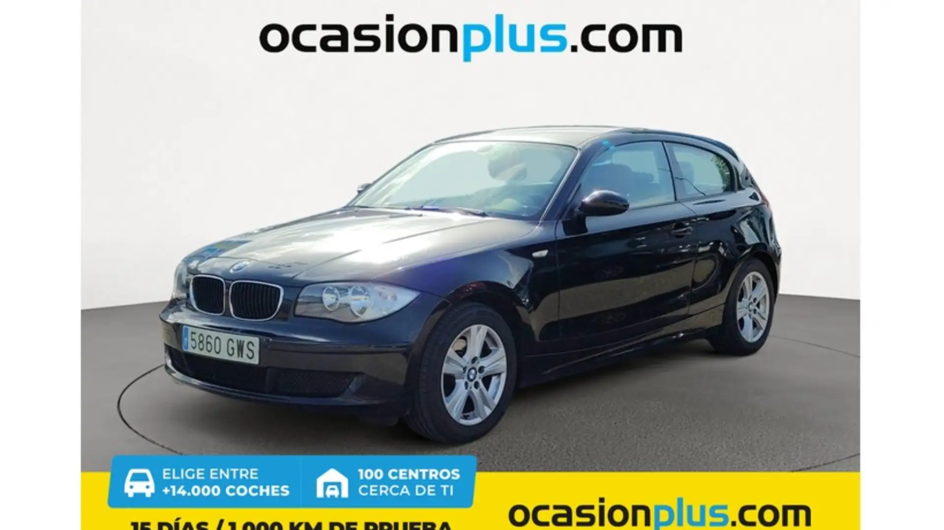 BMW 118 118d Noir - 1