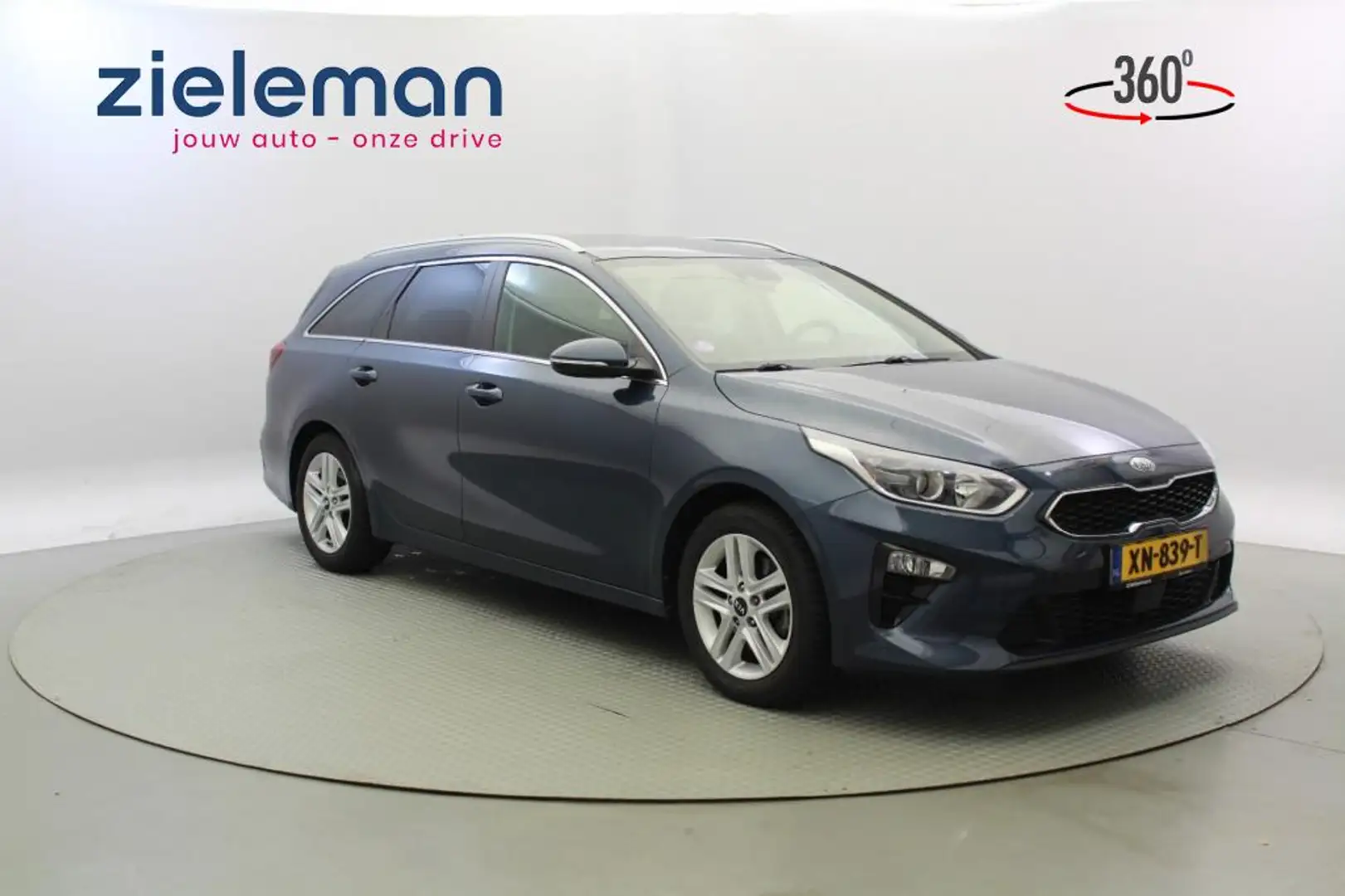 Kia Ceed / cee'd SW 1.4 T-GDi DynamicPlusLine Automaat - Carplay, C Blauw - 1