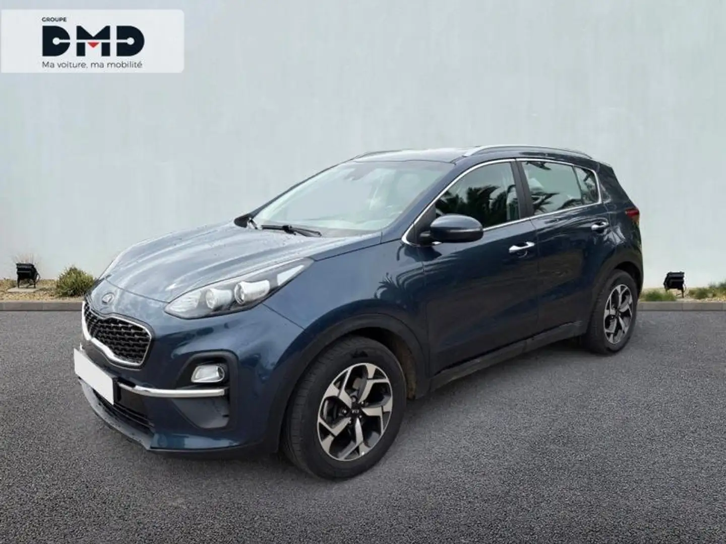 Kia Sportage 1.6 CRDi 136ch MHEV Active 4x2 DCT7 Bleu - 1
