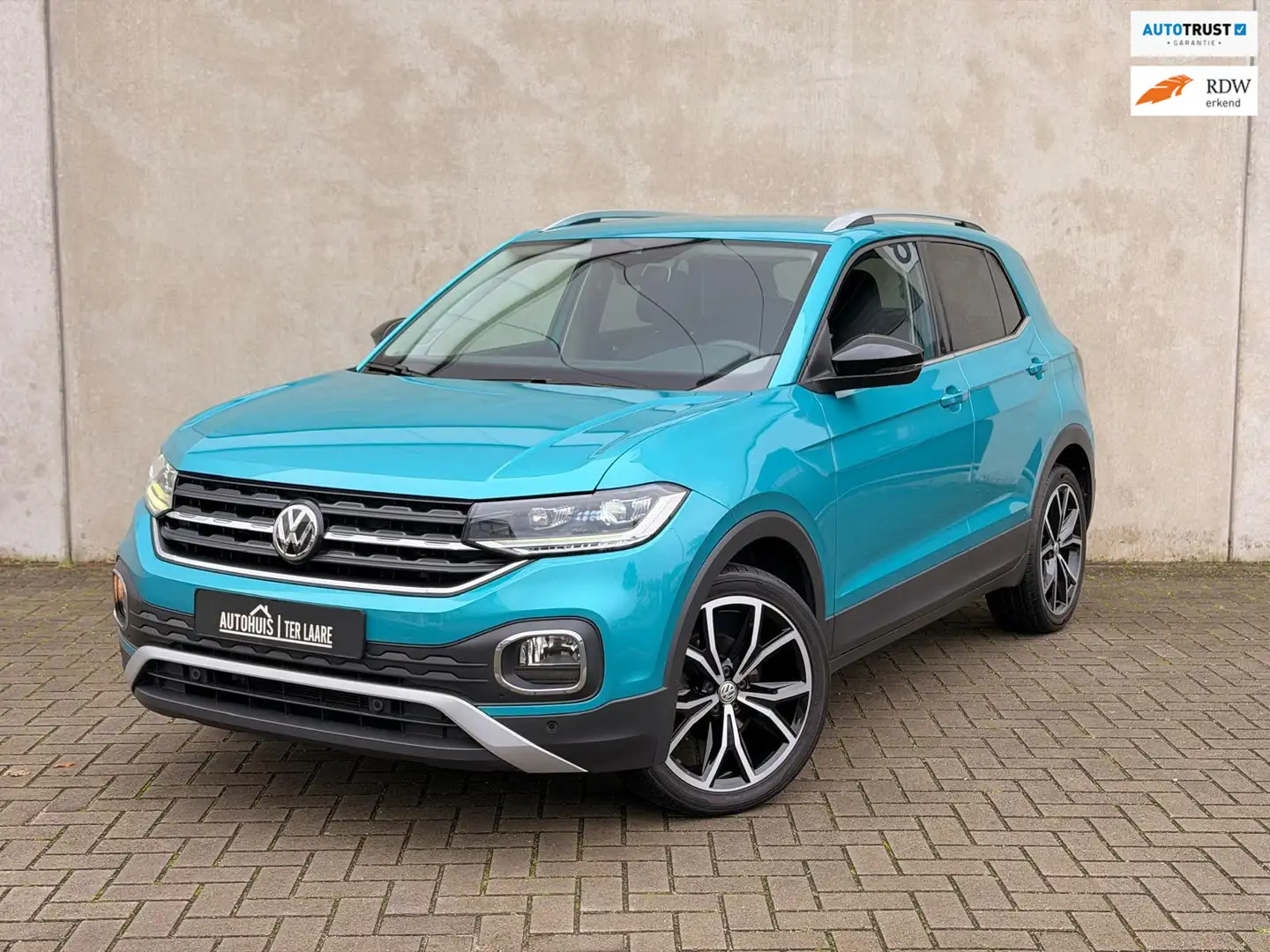 Volkswagen T-Cross 1.0 TSI Virtual Trekh 18'' R-Line CarPlay LED Vert - 1