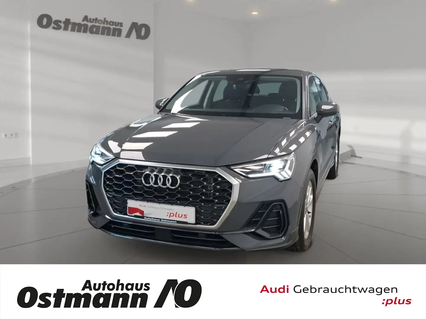 Audi Q3 Sportback 35 TFSI AHK RFK PDC Navi el.Heck Grau - 1