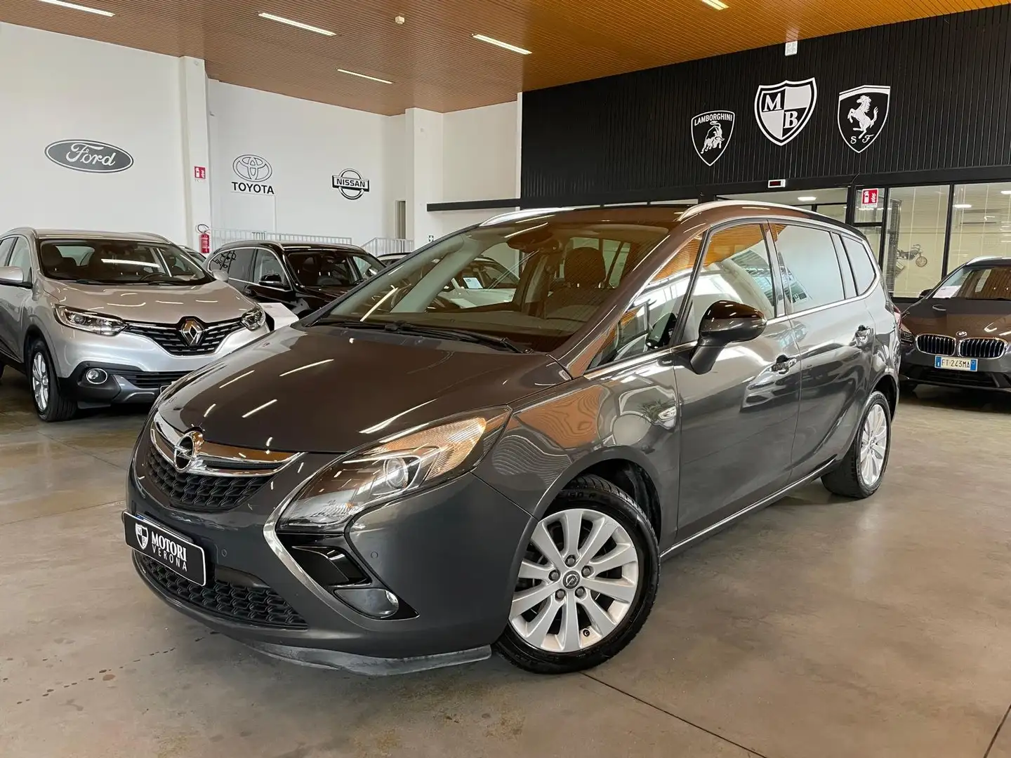 Opel Zafira Tourer Zafira III Tourer 1.4 t Cosmo Gpl-tech 140cv E6 Grigio - 1