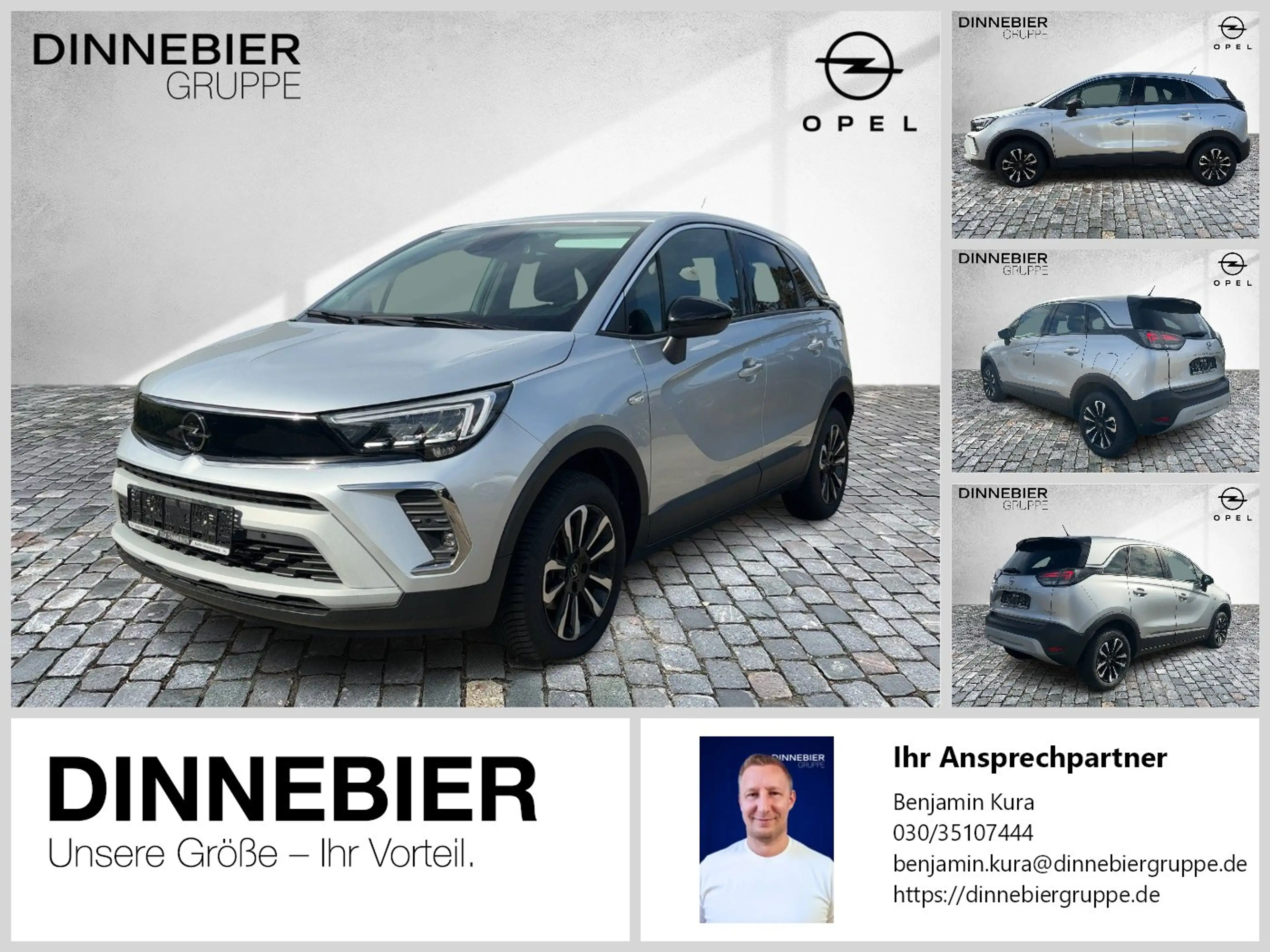 Opel Crossland Elegance LED+Kamera+Winterpaket