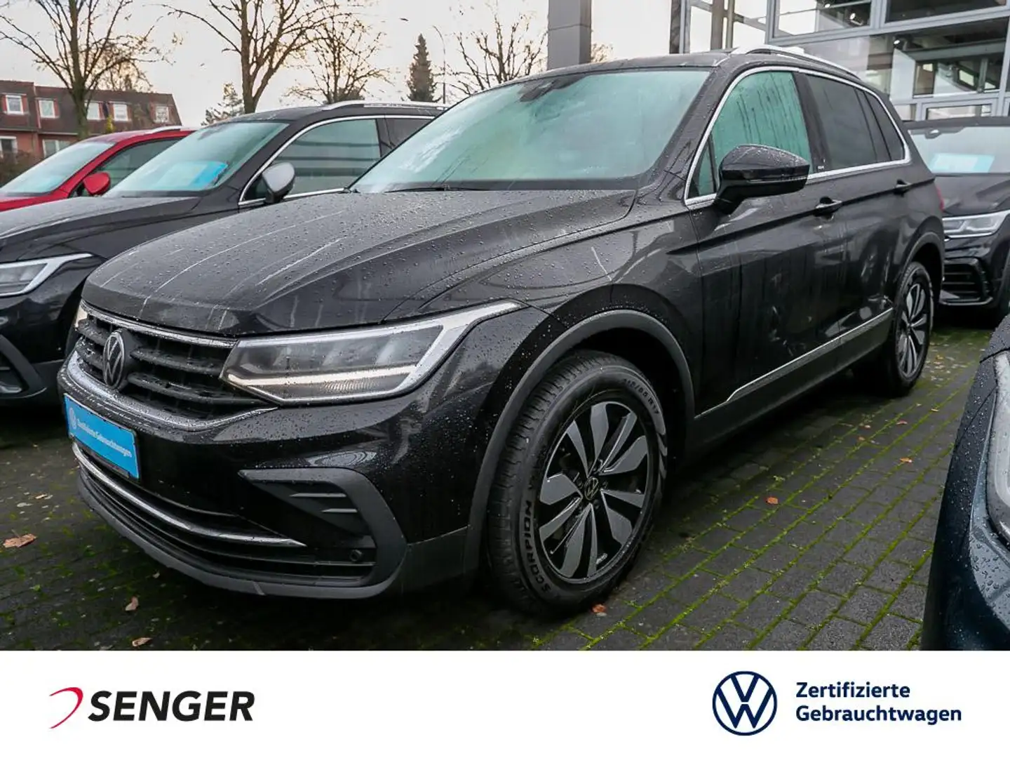 Volkswagen Tiguan 1.5 TSI Move DSG PDC SHZ ACC APP Schwarz - 1