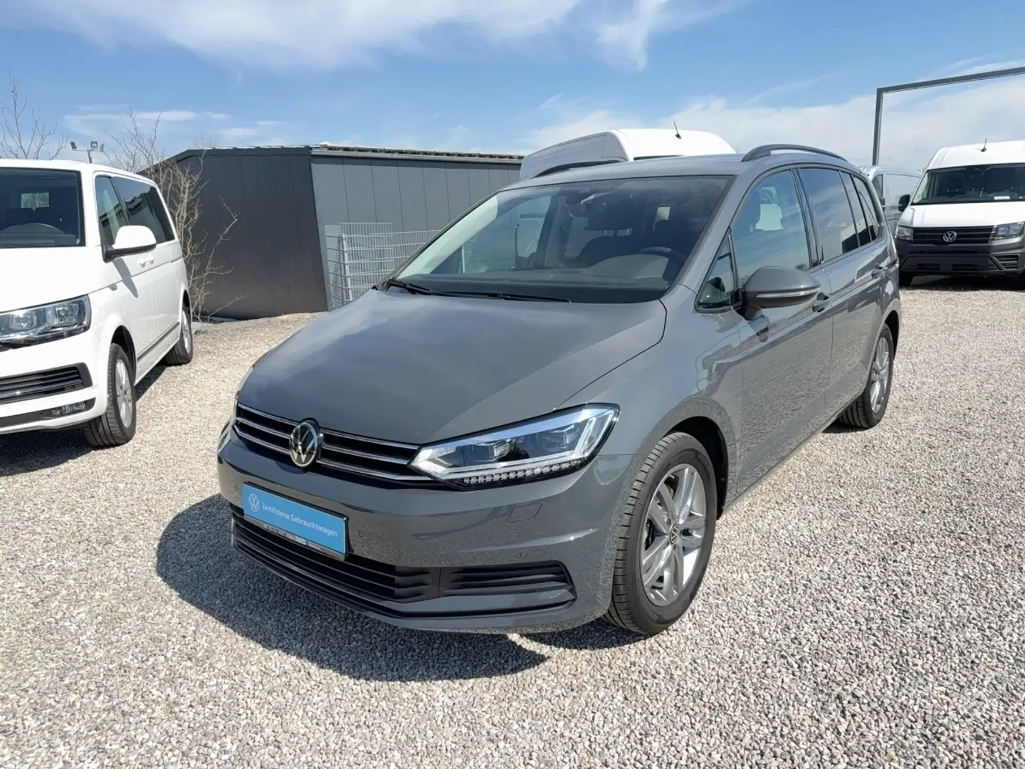 Volkswagen Touran Comfortline TDi DSG DCC-Fahrwerk / Seitenairbags Grau - 2