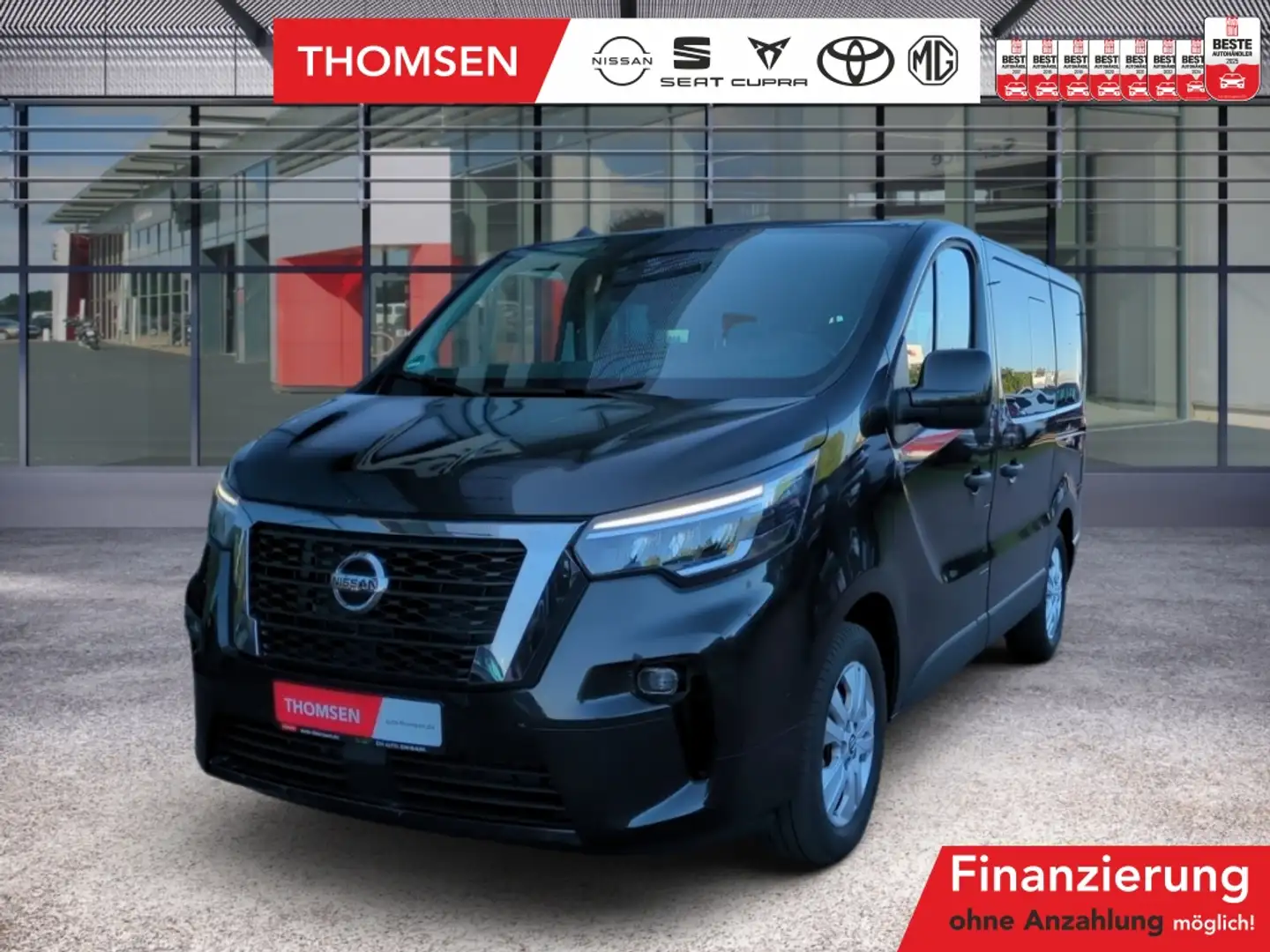 Nissan Primastar Kombi dCI 170 L1H1 2.8t Tekna DSG ACC Schwarz - 1