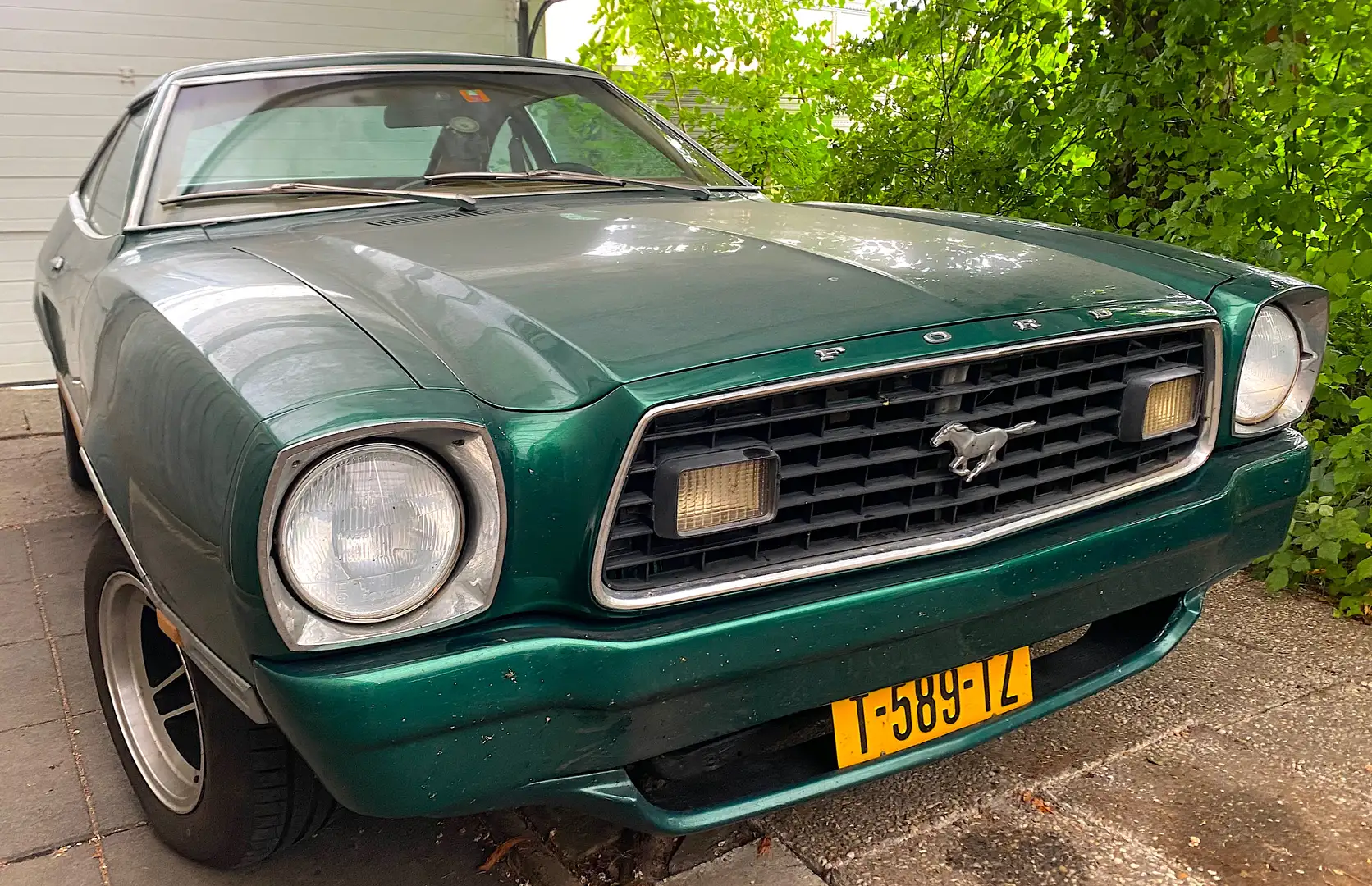 Ford Mustang II Fastback T-Top Groen - 1