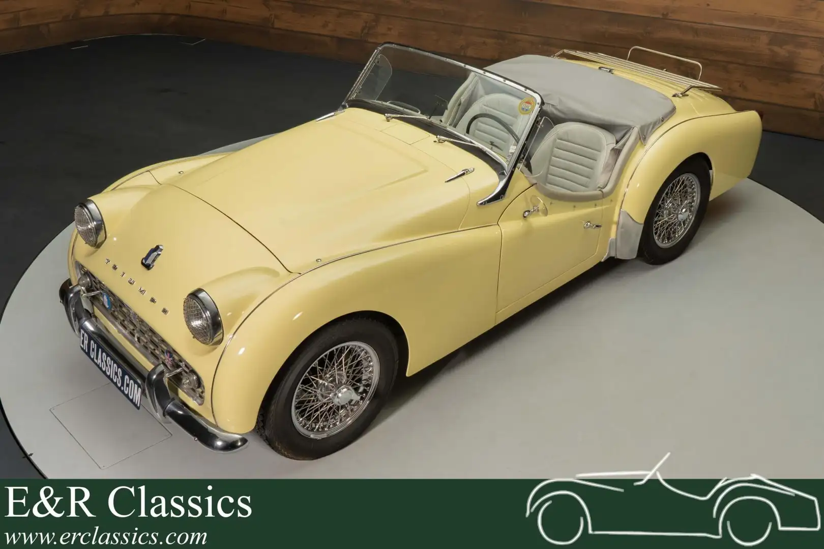Triumph TR3 A | Goede staat | Technische upgrades | 1959 Gelb - 1